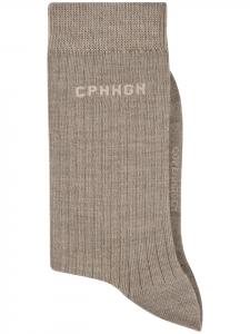 Copenhagen Studios Простые носки 2 размера, бежевые с пятнистым рисунком
