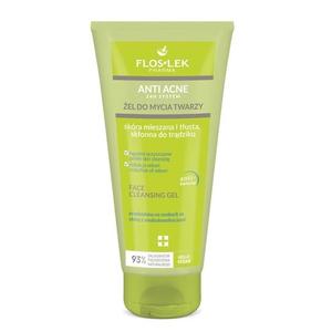 Очищающий гель для лица, 200 мл Floslek, Anti Acne 24h System