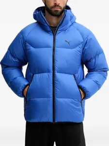 Куртка с капюшоном и логотипом Puma, синий