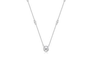 OQD Серебряное колье из сплава S925 для женщин