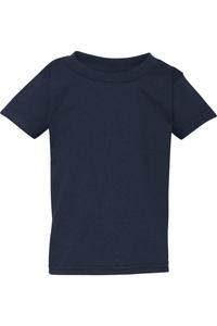Футболка для малышей из плотного хлопка Gildan, темно-синий