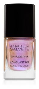 Лак для ногтей с голографическим эффектом Gabriella Salvete Longlasting Enamel, оттенок 39 Nude Pink 11 мл