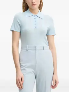 Рубашка поло в рубчик AERON, синий