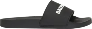 Сандалии Balenciaga Pool Slides Black, черный