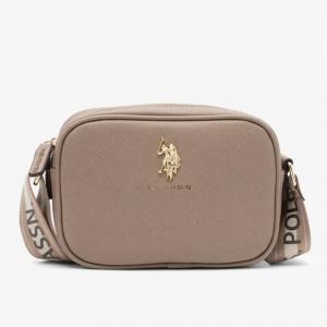 Сумка кросс-боди U.S. Polo Assn.Classic Zip, серо-коричневый