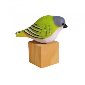 Резные деревянные статуэтки птиц chubby 5 см Wooden play family