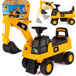 Экскаватор CAT с ковшом, детская коляска, лицензия 12M+ Caterpillar
