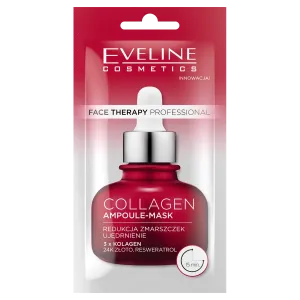 Eveline Cosmetics Therapy Collagen ампульная маска для лица, 8 мл