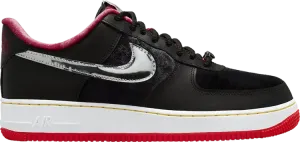 Кроссовки Nike Air Force 1 Low Premium GS 'H-Town', черный
