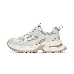 FION Низкие массивные кроссовки женские бежевые