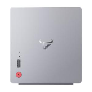 Сетевое хранилище Feiniu EVO2, 5 отсеков, 16 Гб, 128 Гб SSD + 2 x 4 Тб Seagate IronWolf HDD, серебряный