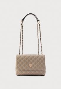 Сумка Guess GIULLY II 2 COMP CNVRTBLE FLAP, Pale Mocha/Brown