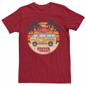 Мужская футболка Netflix Stranger Things Surfer Boy Pizza Licensed Character