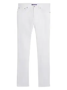 Узкие джинсы Ralph Lauren Purple Label, белый