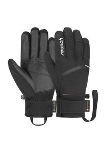 Водонепроницаемые дышащие перчатки без пальцев для мужчин reusch, цвет Black White