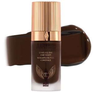 Безупречная матирующая тональная основа Airbrush Flawless Blurring & Matte Full Coverage Foundation Charlotte Tilbury, 1 oz/30 mL, 17 Neutral