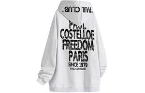 Унисекс свитшот PAUL COSTELLOE, светло-серый