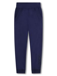 Dkny Kids спортивные брюки с вышитым логотипом, синий