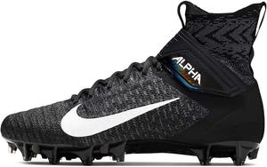 Футбольные бутсы Nike Men's Alpha Menace Elite 2, Black/White/Dark Grey