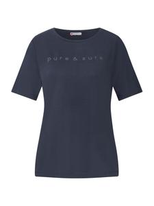 Рубашка STREET ONE, темно-синий