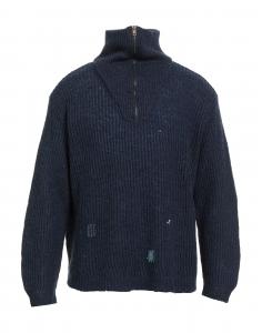 Свитер Maison Margiela, темно-синий