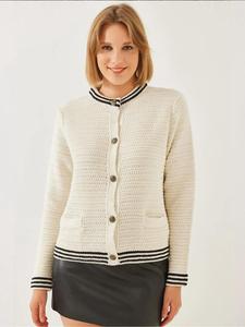 Вязаный кардиган Bianco Lucci, экрю