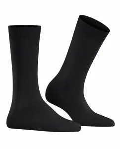 Обычный хлопковый носок Burlington, черный