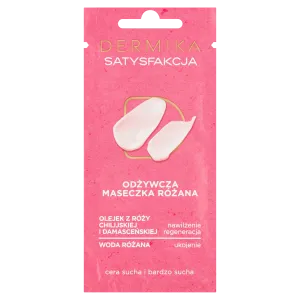 Dermika Satysfakcja Питательная маска для лица с розой, 10 мл