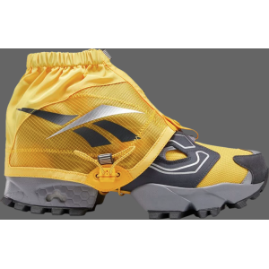 Кроссовки instapump fury trail shroud 'yellow' Reebok, серый