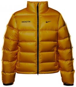 Пуховик Sunset Nike x NOCTA «University Gold»