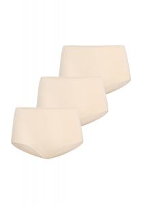 Трусы Teyli 3er Pack: Hohe Taille Baumwoll Classico, бежевый