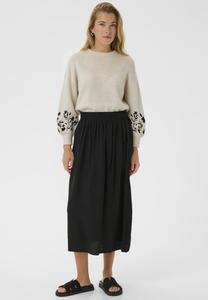 Юбка Kaffe A-line skirt, Black Deep Cc/Black