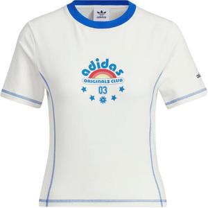 Adidas Originals Футболка Sportlife SS25 женская белая