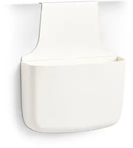 Подвесная корзина Zeller Present с вешалкой 28х34х8,5 см, белый