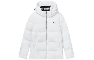 Пуховик мужской стандартный белый Fila