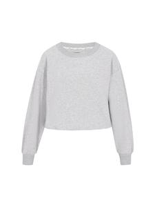 DreiMaster Женская толстовка серого меланжевого цвета