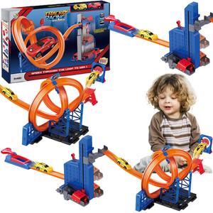 Автомобильная гоночная трасса для детей, петли на 360°, пандусы для лифта, углы, автомобили Import ProNice