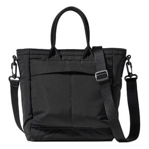 UNIQLO Миниатюрная женская сумка из полиэстера черная, Black