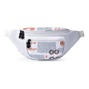 8atheist Нейлоновая наплечная сумка через плечо поясная сумка слинг-бэг унисекс белый, White Full Print