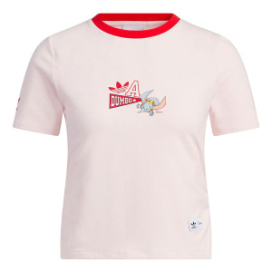 Футболка (WMNS) Adidas originals x Disney Dumbo T-Shirt 'Pink', розовый