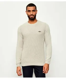 Свитер Regular fit Aeronautica Militare, бежевый