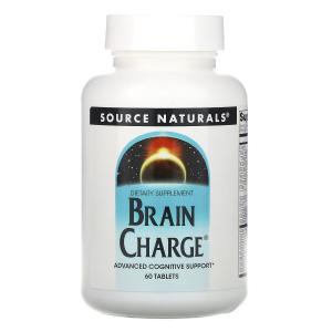 Source Naturals Brain Charge, 60 таблеток