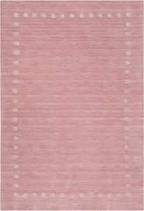 Ковер SAFAVIEH, 122 x 183 см, Kids Collection, Pink, с ручной работой в горошек из шерсти, идеален для помещений с высокой проходимостью: прихожая, гостиная, спальня (SFK802U)