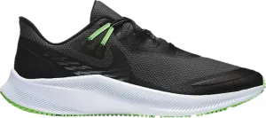 Кроссовки Nike Quest 3 Shield 'Black Poison Green', черный