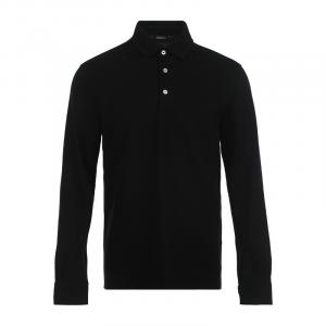 Ermenegildo Zegna Zegna SS25 поло мужская black