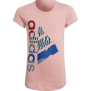 Футболка с принтом Girl Power Adidas, цвет wonmau