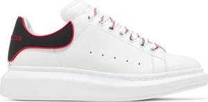 Кроссовки Alexander McQueen Oversized Sneaker White Lust Red, белый