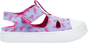 Сандалии Converse Chuck Taylor All Star Superplay Sandal GS Unicorns, фиолетовый