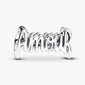 Шарм Pandora Amour Script, серебро