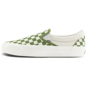 Vans Premium Slip On 98 'Checkerboard Pesto Green'